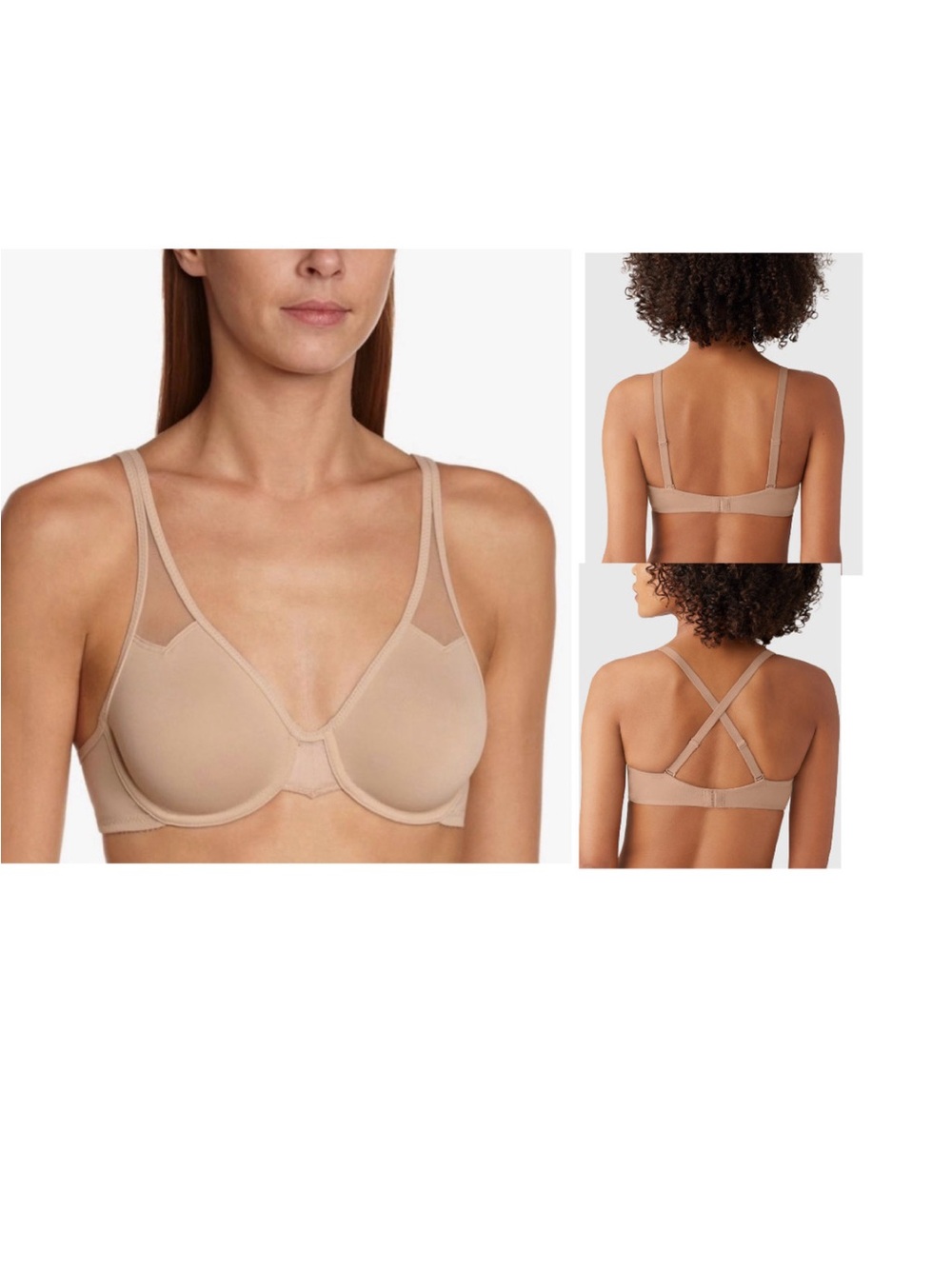 Wacoal Body by Wacoal 2.0 Underwire Seamless Convertible Bra 32DD